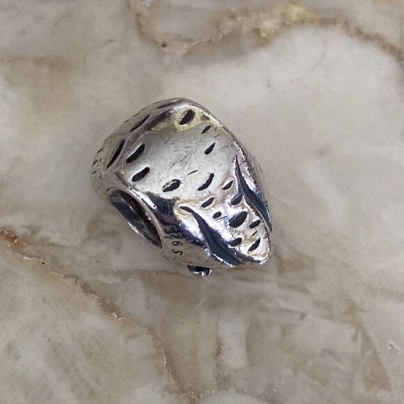 Pandora Wise Studious Owl Sterling Silver Charm Bead - Picture 3 of 5
